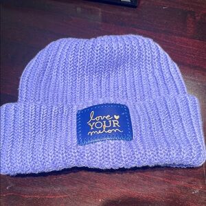 Love Your Melon Lavender Beanie Hat
